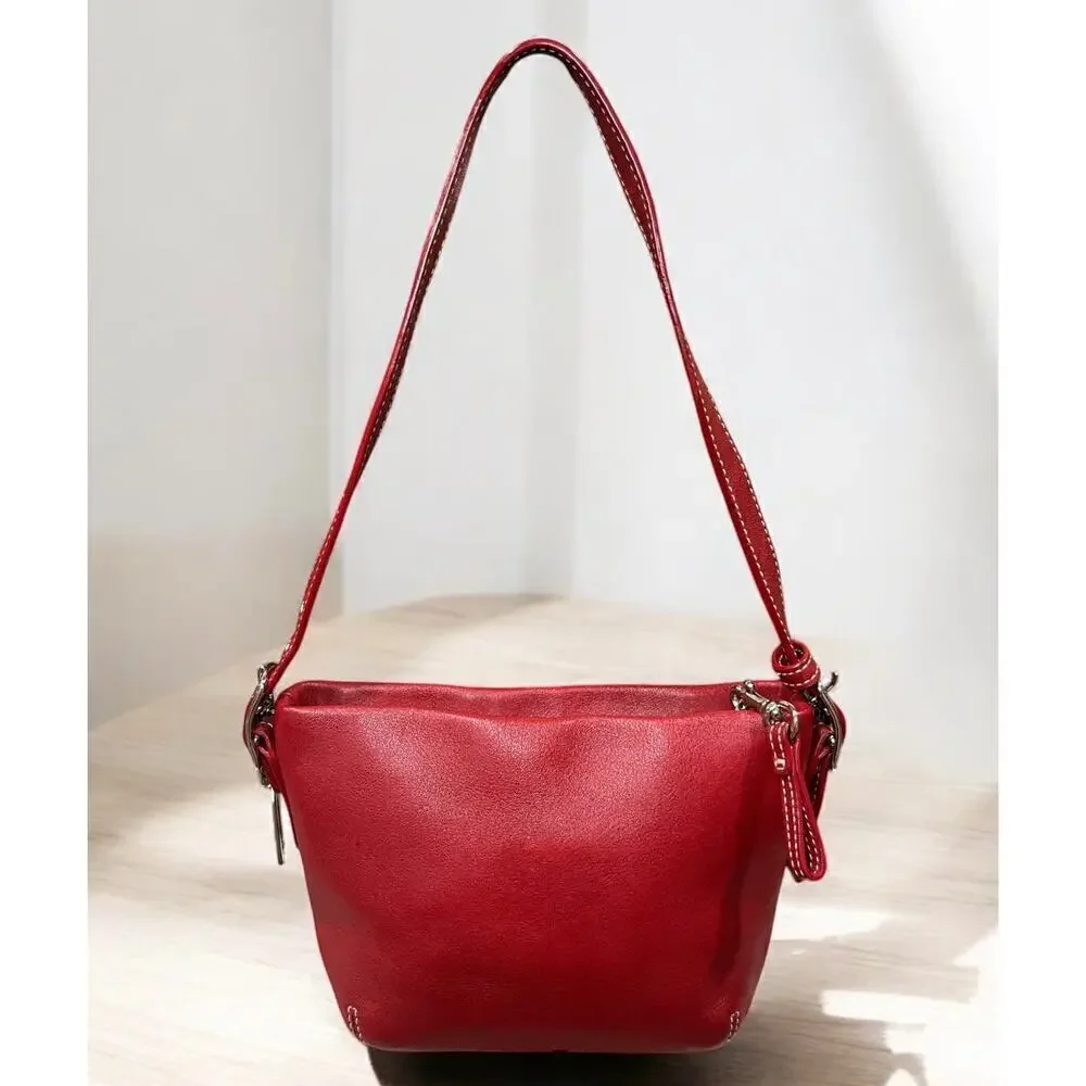 Y2K Coach Leather Demi Bag